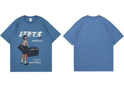 "Tokyo Drift" Unisex Men Women Streetwear Graphic T-Shirt - Street King Apparel