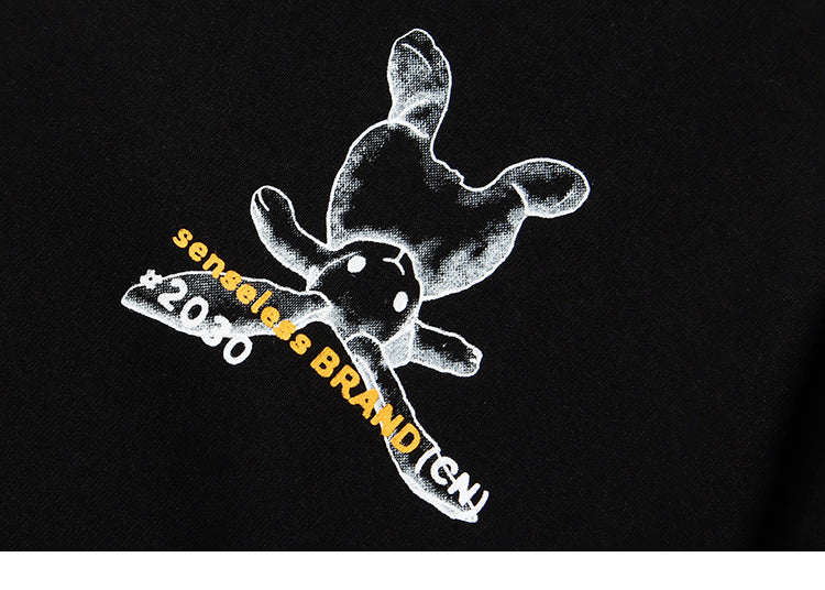"Falling Down" Unisex Men Women Streetwear Graphic T-Shirt - Street King Apparel